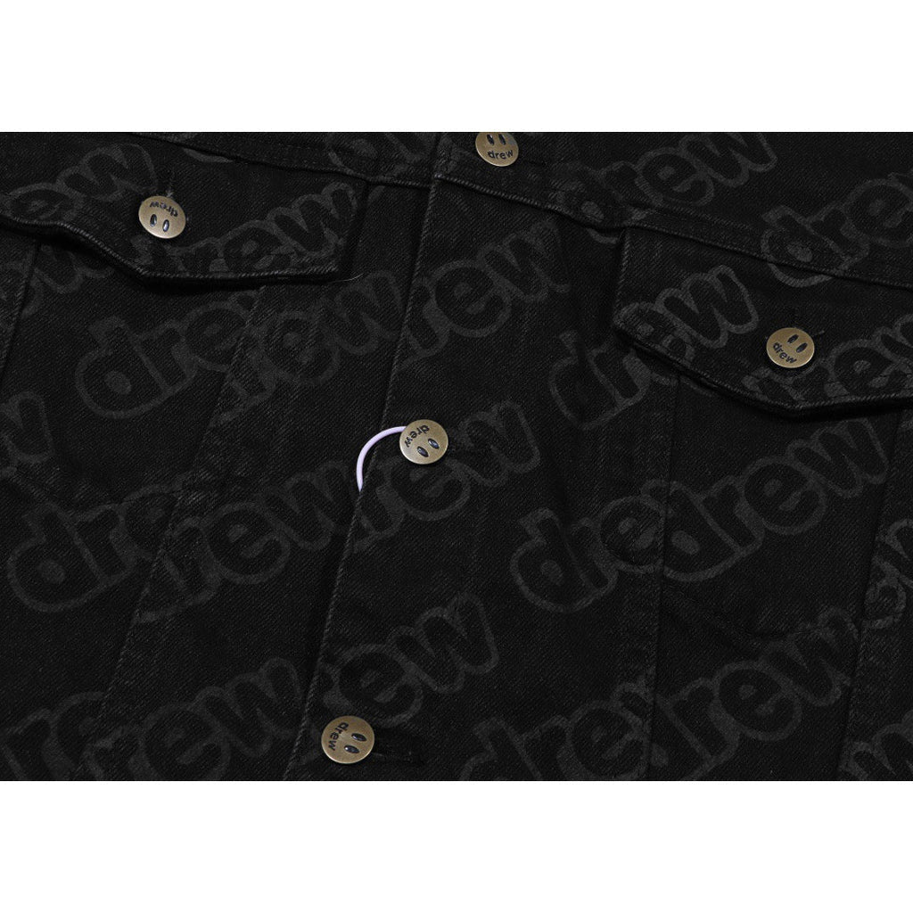 Drew House Jacket Full Logo Denim Jacket