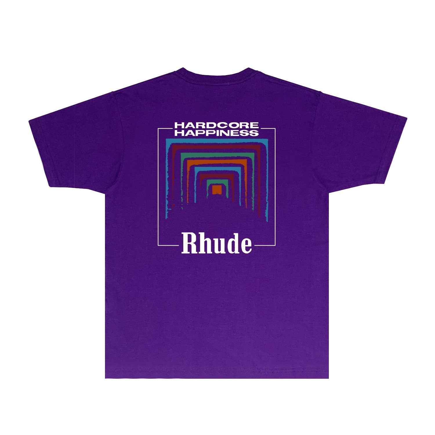 Rhude T-shirts Printed Trendy Pure Cotton