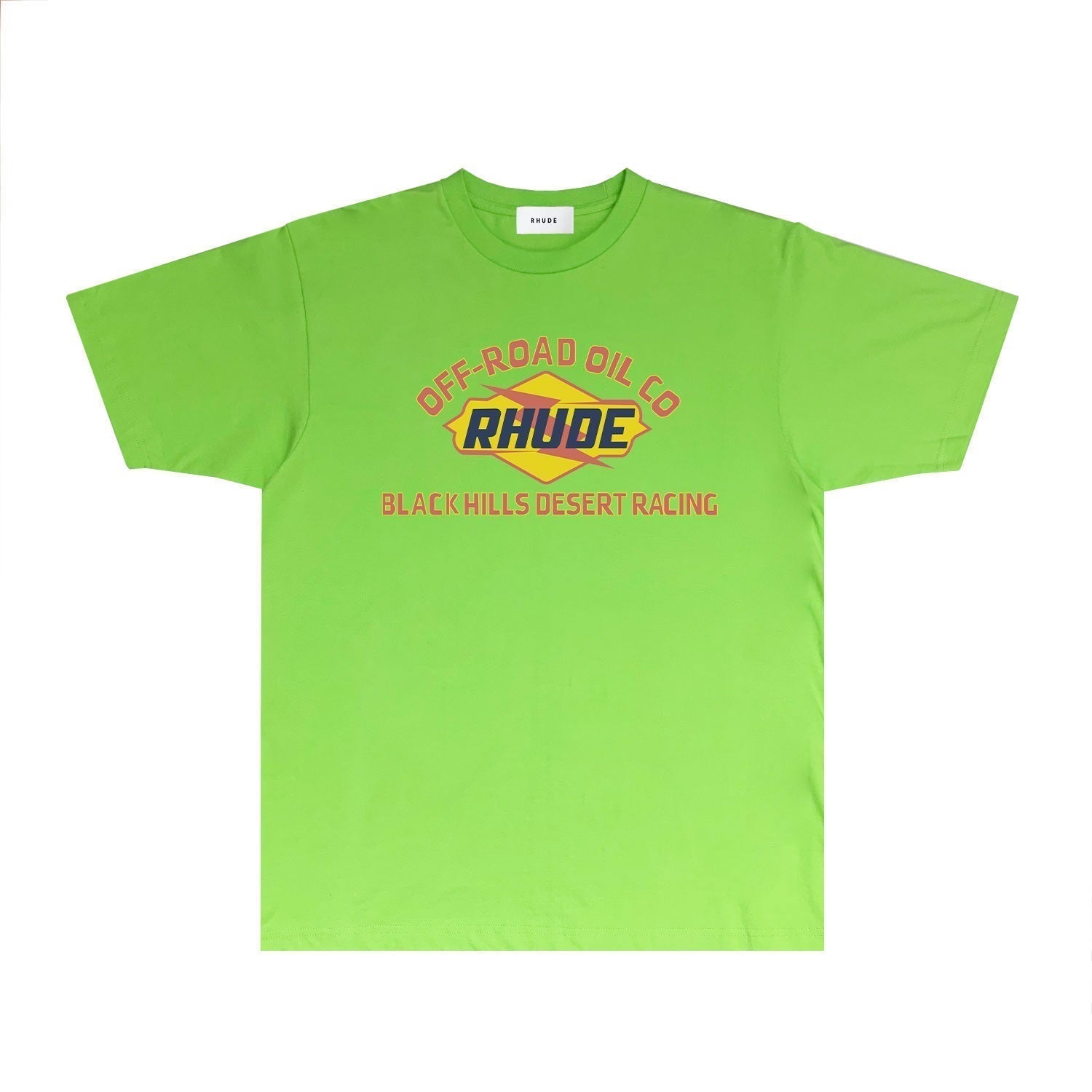 Rhude T-shirts Printed Trendy Pure Cotton