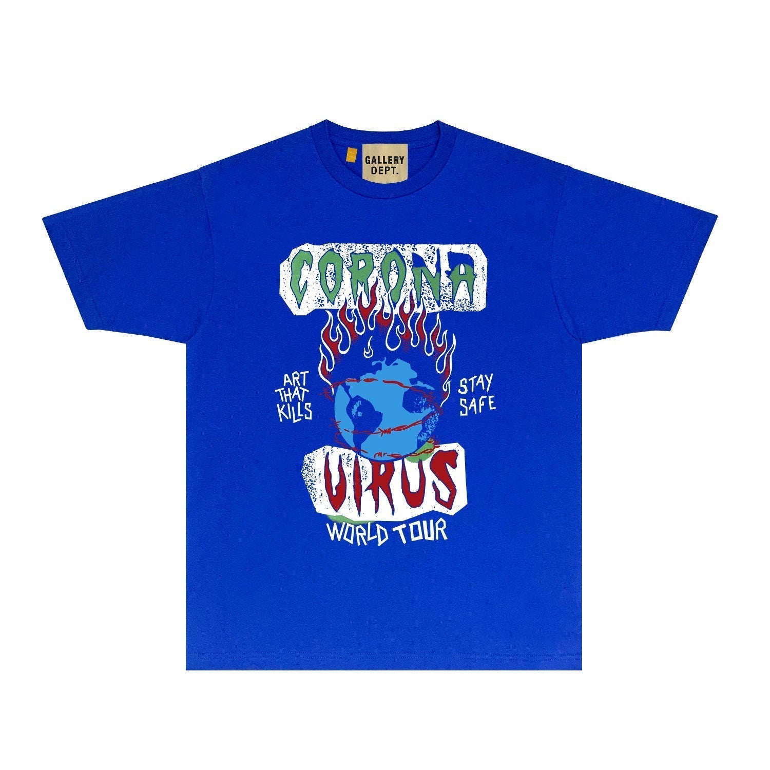 Gallery Dept T Shirts European And American Tee Shirt Short Sleeve T-Shirt Blouse