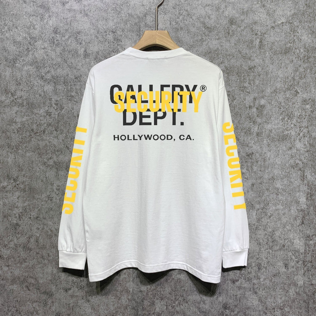 Gallery Dept Long Sleeved Shirt Long Fashion Brand Long Sleeve Long-Sleeved T-shirt Blouse